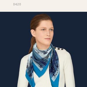 Jungle Love Hermes scarf